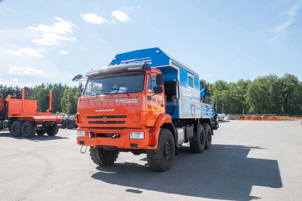 ПАРМ с КМУ ИМ-150 УСТ 5453 Камаз-43118-50