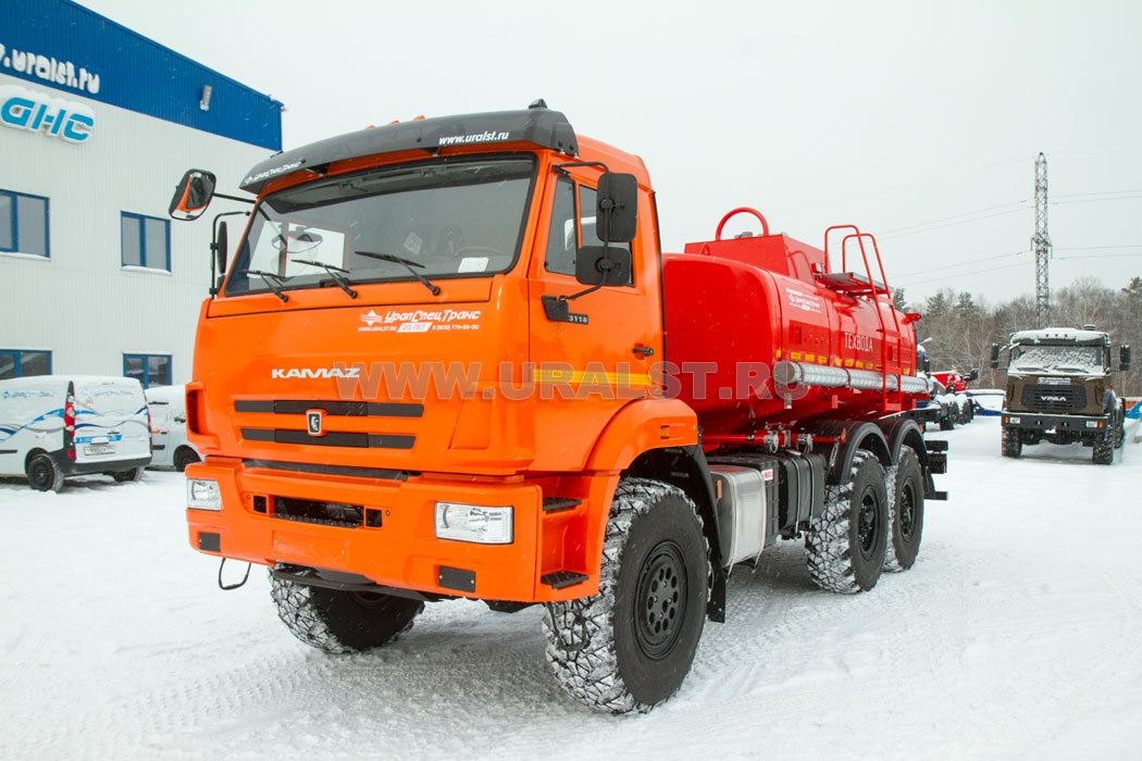 Автоцистерна АЦВ-10Н УСТ 5453 КАМАЗ 43118-50