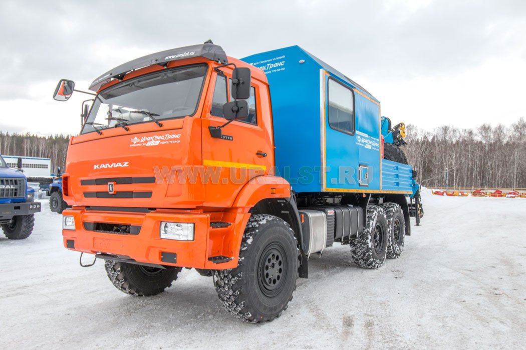 АРОК с КМУ ИМ-150 УСТ Камаз 43118
