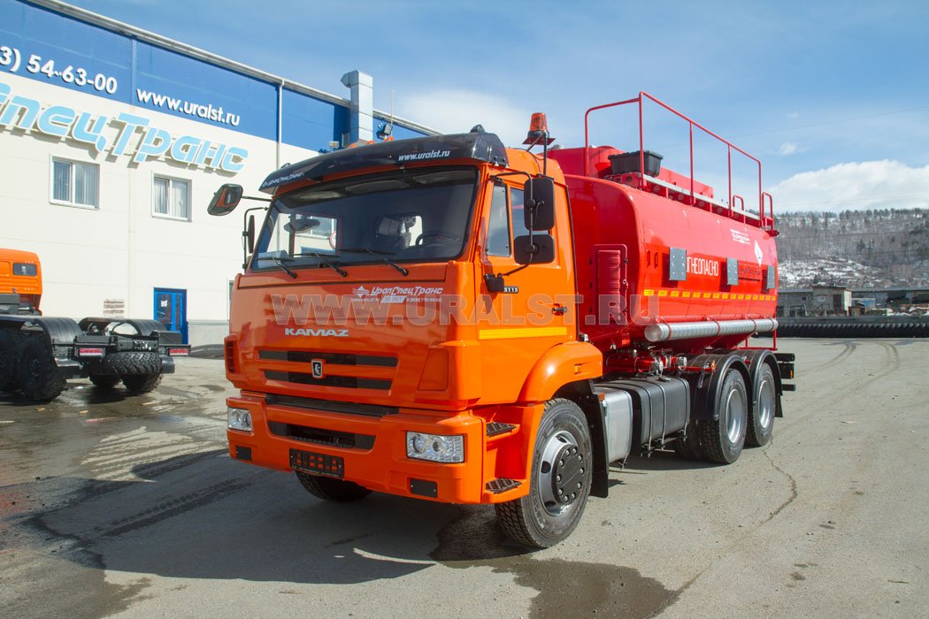Автотопливозаправщик АТЗ 17-3Б УСТ 5453 Камаз 65115-50