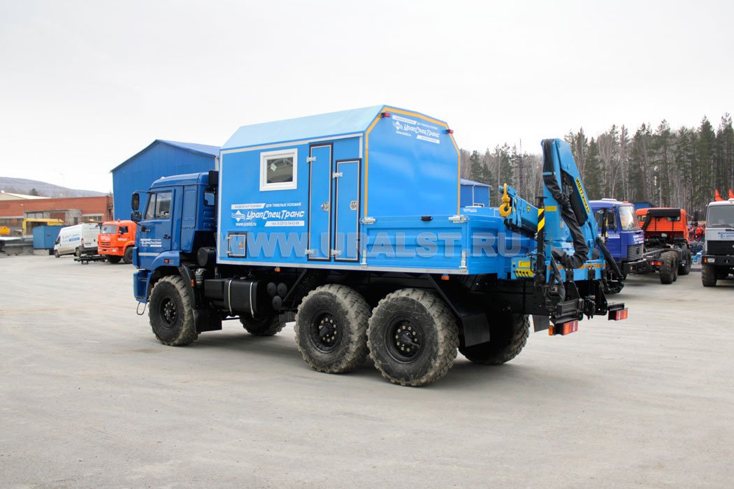 Камаз МРМ 43118-46 с краном-манипулятором ИМ-77