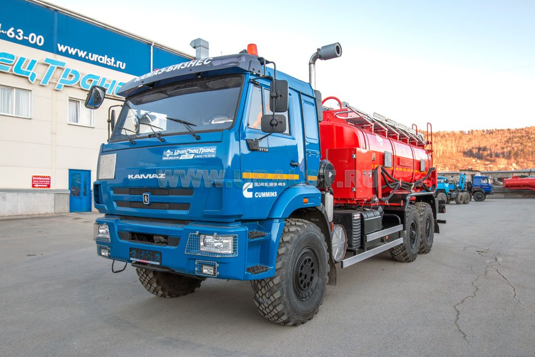 Автотопливозаправщик АТЗ-12-2 УСТ 5453 Камаз 43118-76 (RR) (CUMMINS) сп.м.