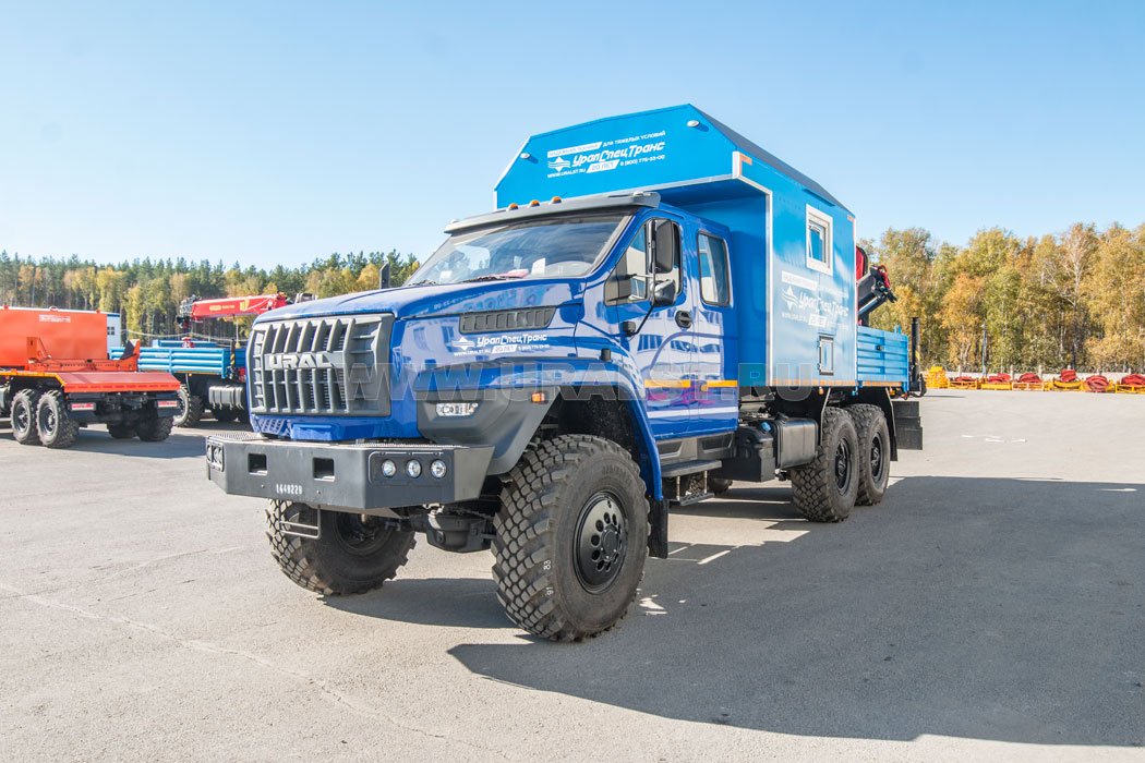 Передвижная мастерская ПАРМ с КМУ ИМ-150N 5453 Урал NEXT 4320-72Е5И06