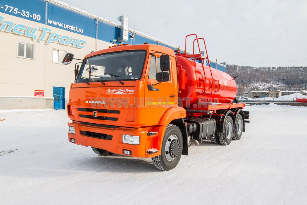  Автоцистерна вакуумная МВ-10 КО УСТ 5453 Камаз 65115-48(А5)