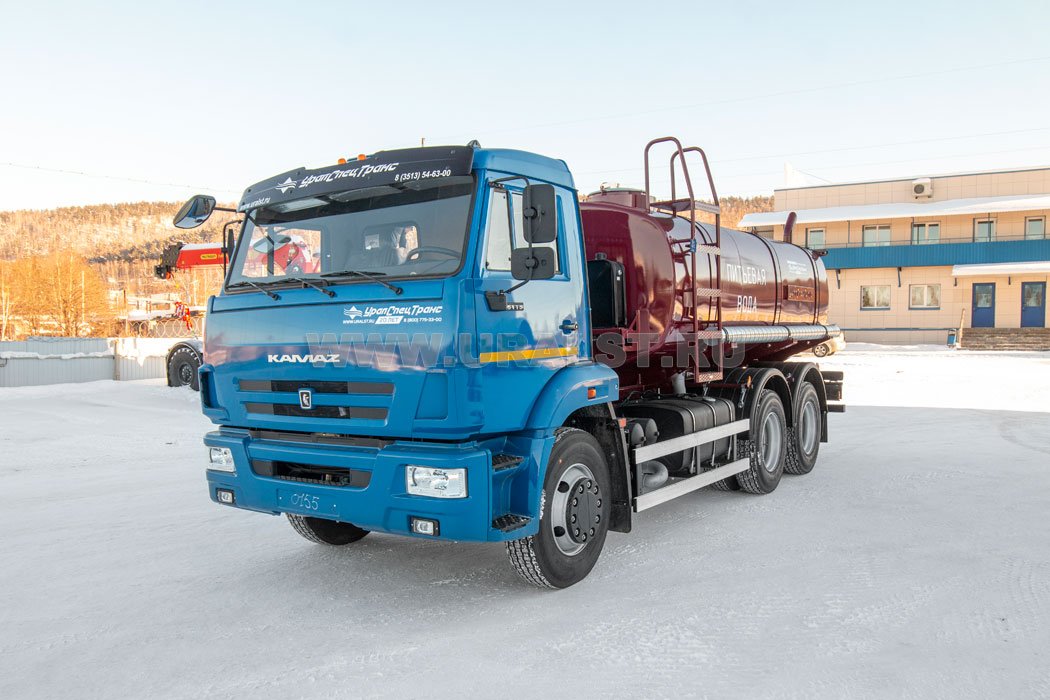 Автоцистерна АЦПТ-10НО УСТ 5453 Камаз 65115-48 (А5) насос, обогрев