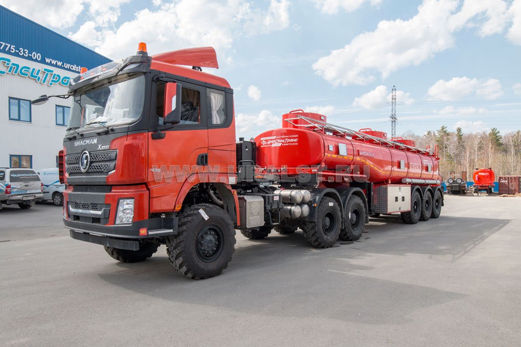 Седельный тягач SHACMAN (ШАКМАН) SX42586V385 + Полуприцеп цистерна ППЦ 26-32-3Н
