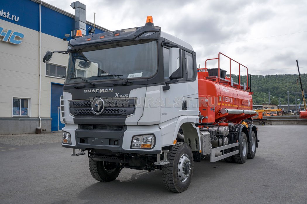 АТЗ-11-2Б УВТ-25, УСТ 5453 SHACMAN (ШАКМАН) SX32586V385 6х6, 315/80R22,5, КБ 4575мм. 