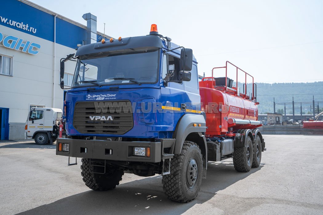 Автотопливозаправщик АТЗ-11-2Б УСТ 5453 Урал 4320-4971-80 сп.м. доработка под ДОПОГ