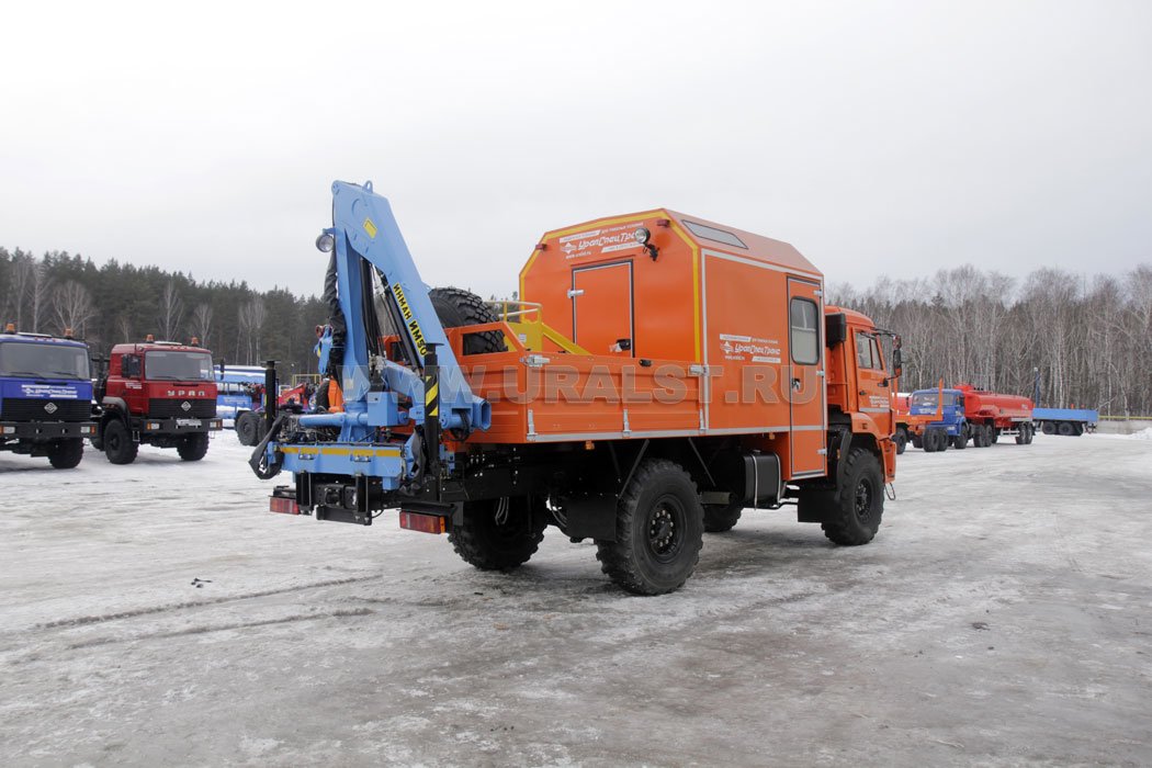 Камаз АРОК 43502-45 с КМУ ИМ-55