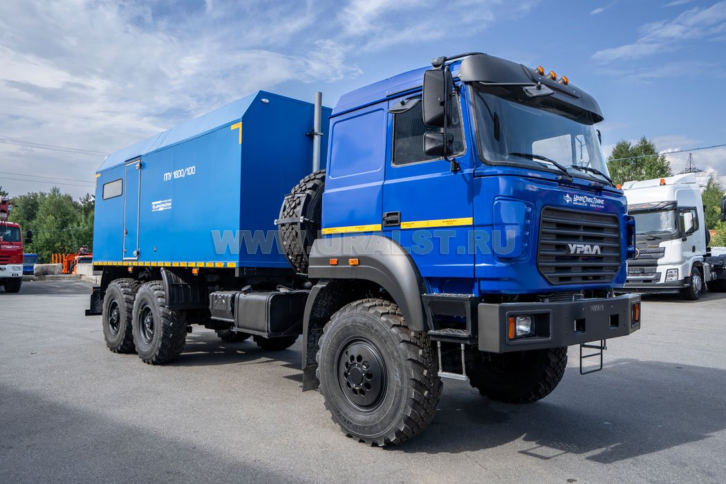 Установка паровая ППУА 1600/100 УСТ 5453 Урал 4320-4971-80 сп.м