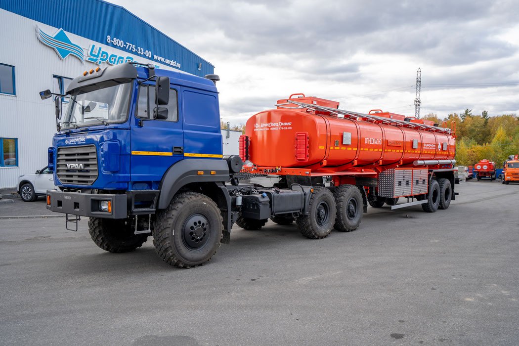 Полуприцеп цистерна ППЦ 30-24-3 BPW УСТ 9465 рамная