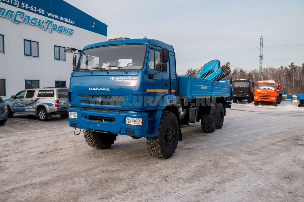 Бортовой автомобиль Камаз с ИМ-150N-04