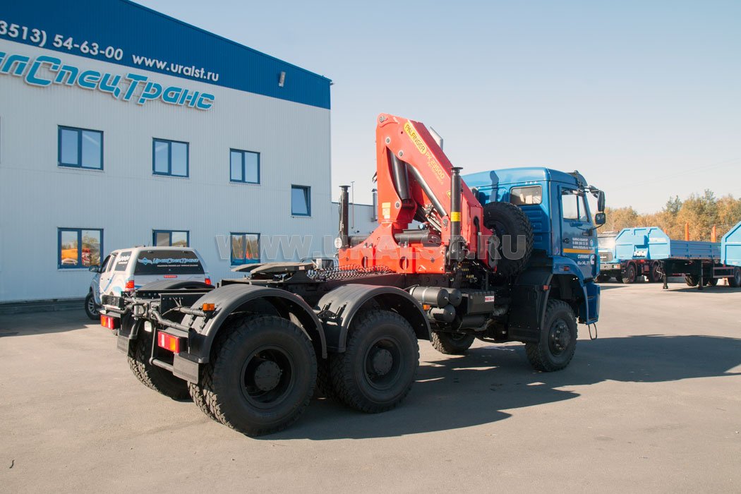 Тягач Камаз 6522RG с КМУ PK-23500A