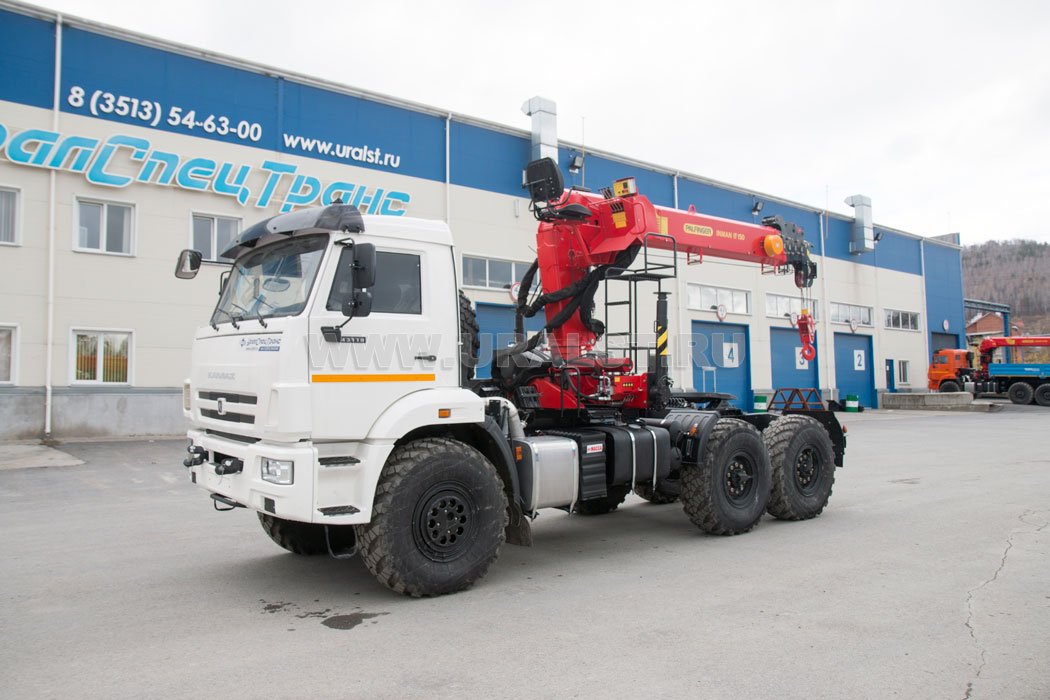 Тягач Камаз 43118 с КМУ ИТ-150