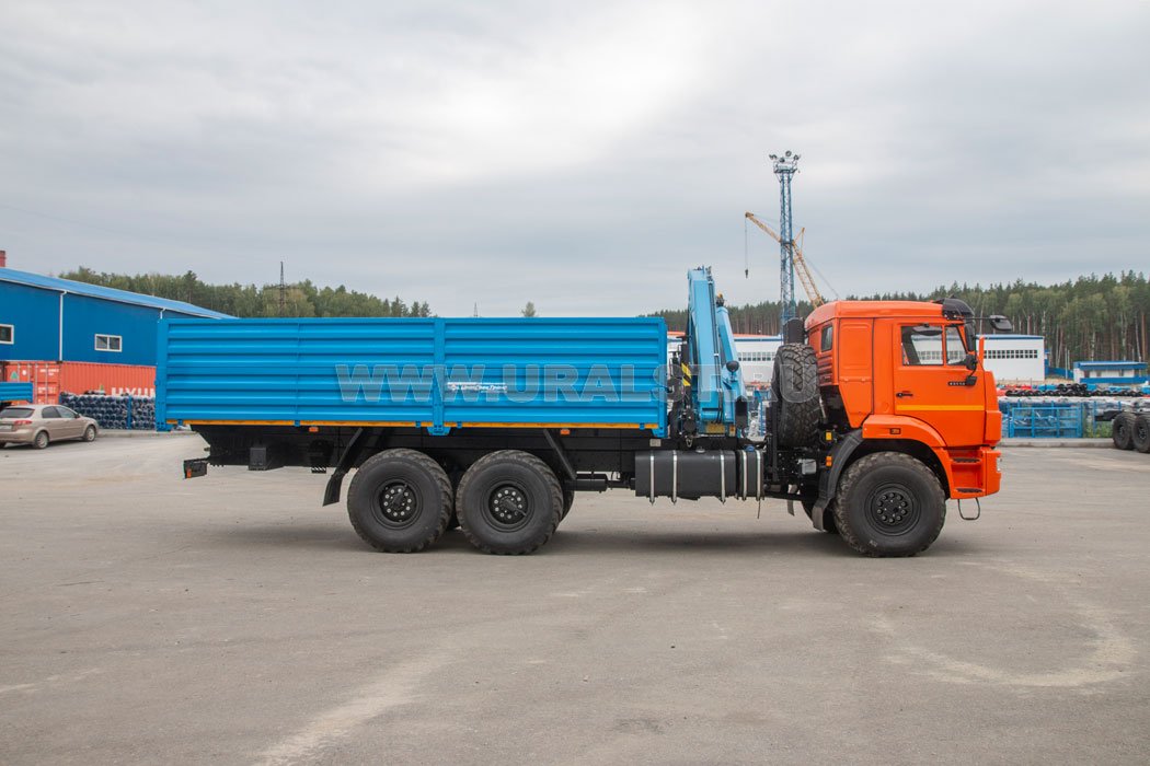 Бортовой с КМУ ИМ-150 УСТ 5453 Камаз 43118-50