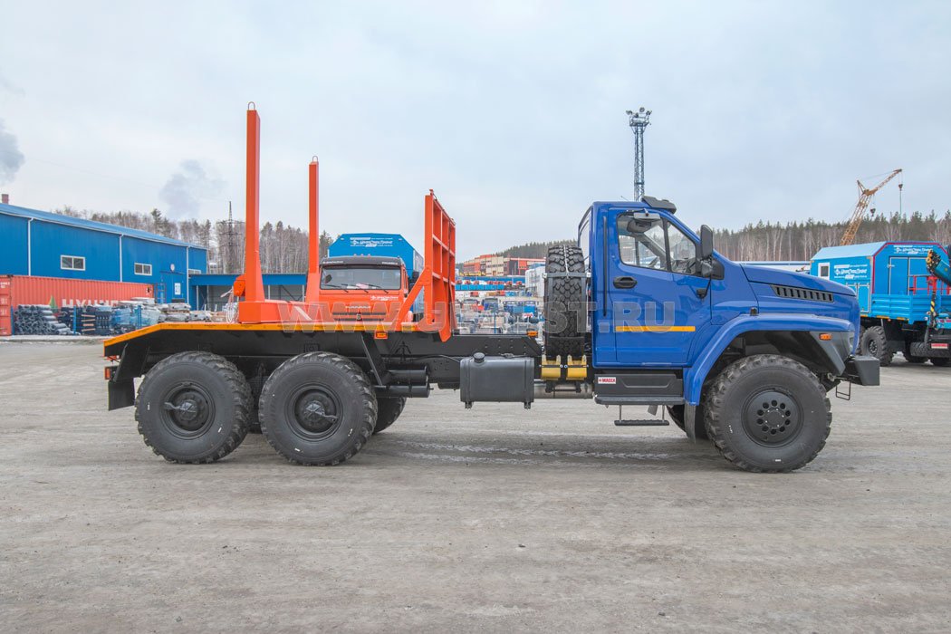 Лесовоз с местом под КМУ УСТ 54538G Урал 4320-72Е5Г38 NEXT