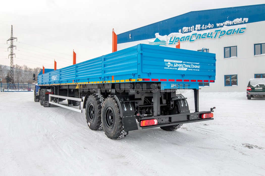 Полуприцеп бортовой ППБ 20Б-21-14К УСТ 9465