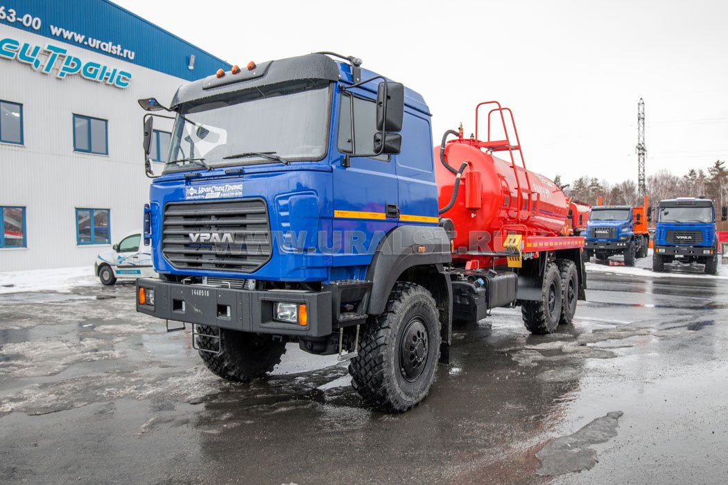 Вакуумная машина МВ-10 КО УСТ 5453 Урал 4320-4971-80