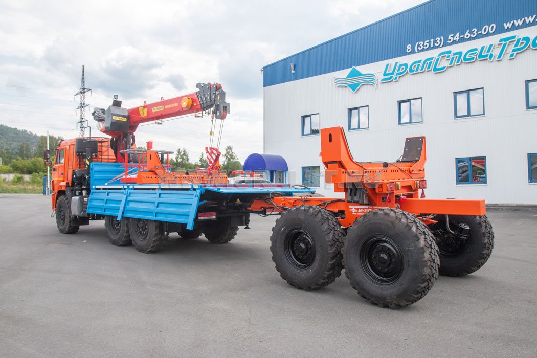 Автомобиль бортовой Камаз 43118-50 с КМУ ИТ-150