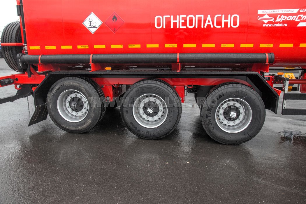 Оси полуприцепа