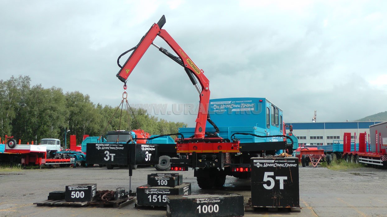 Камаз ГПА 43118-46 с КМУ Palfinger PK-8500