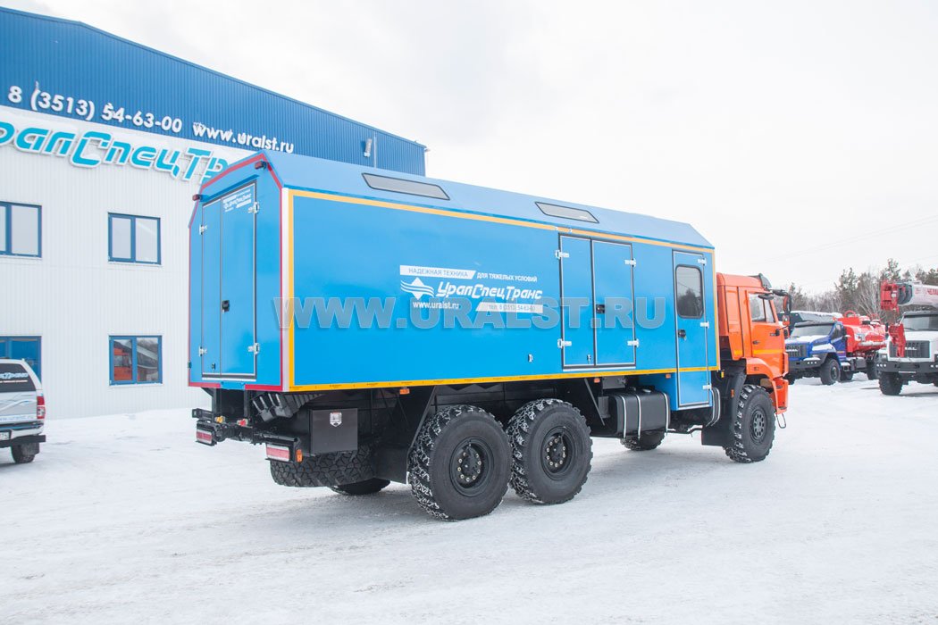 Маслостанция УСТ-5453 на шасси Камаз 43118-50