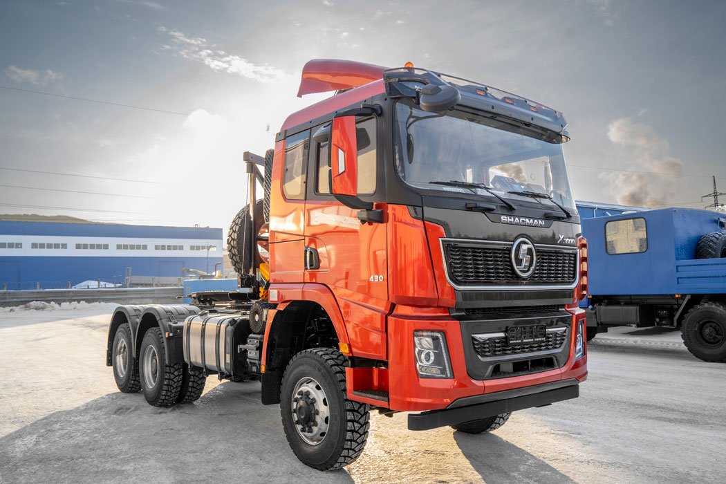 Седельный тягач УСТ 5453 SHACMAN (ШАКМАН) SX42586V385 (6х6), шины 315/80R22,5, ССУ 1560, ДОПОГ