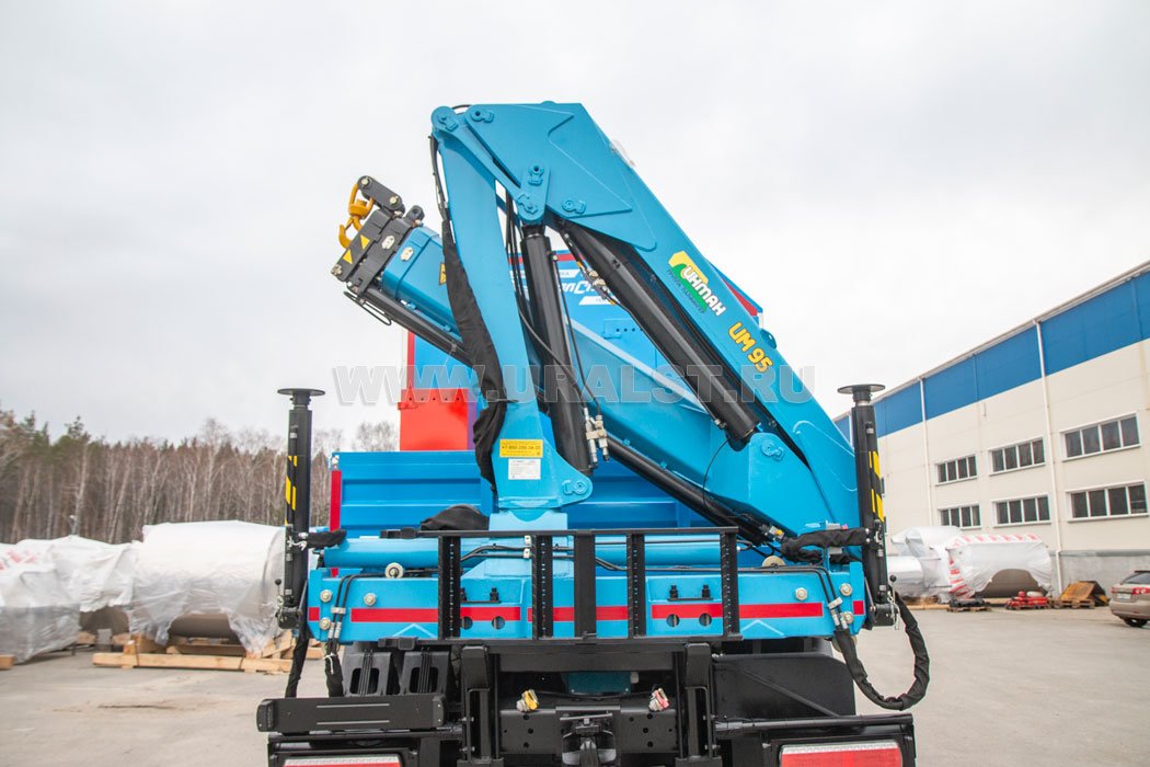 ПАРМ с КМУ ИМ-95 УСТ 5453 Камаз 43118-50 сп. м.