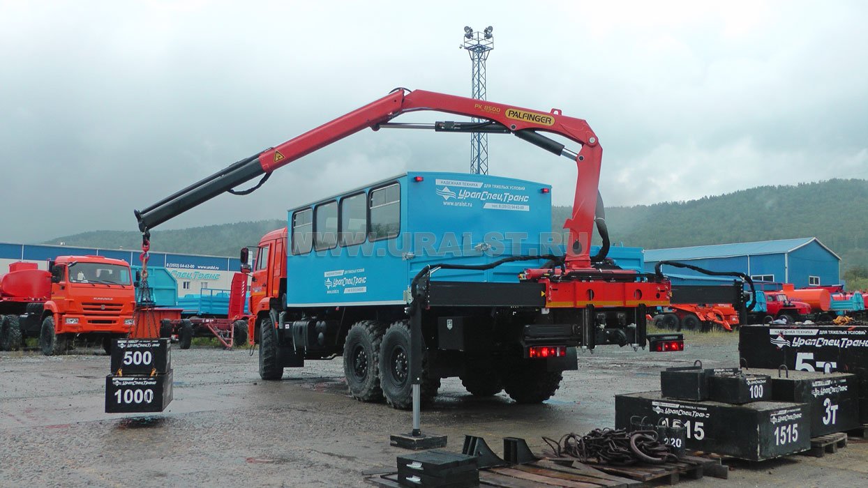 Камаз ГПА 43118-46 с КМУ Palfinger PK-8500