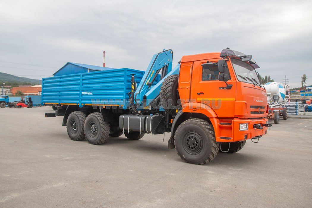 Бортовой с КМУ ИМ-150 УСТ 5453 Камаз 43118-50