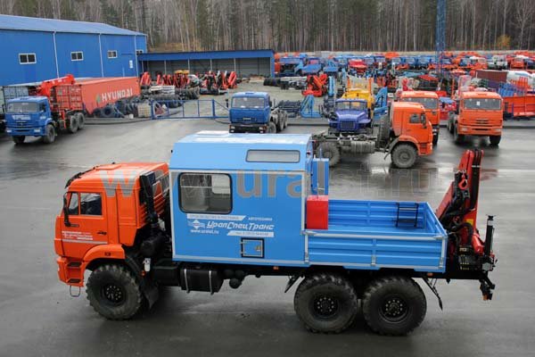 Фургон АРОК с КМУ Palfinger РK 15500