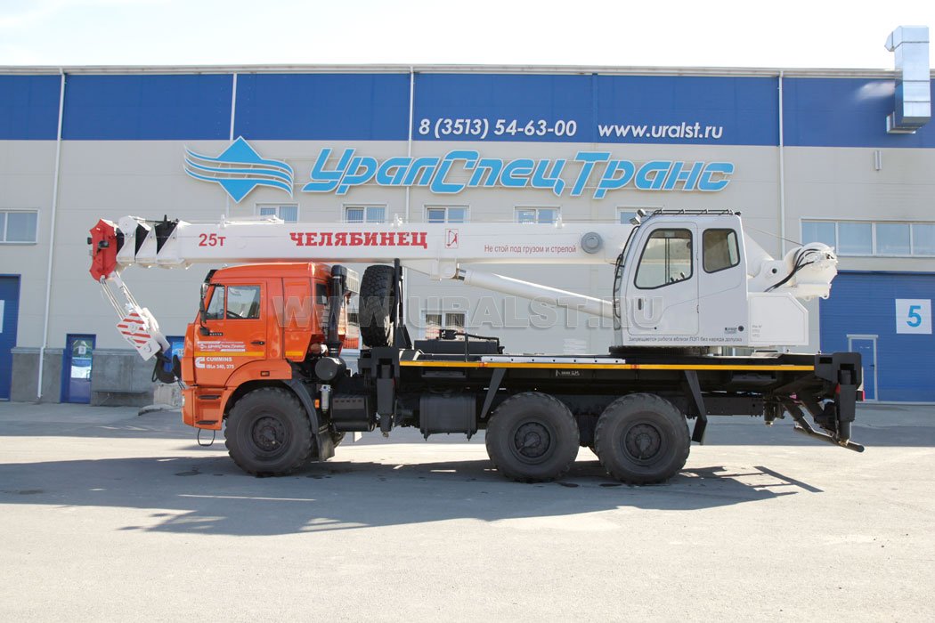 Автокран Челябинец Камаз 43118RF