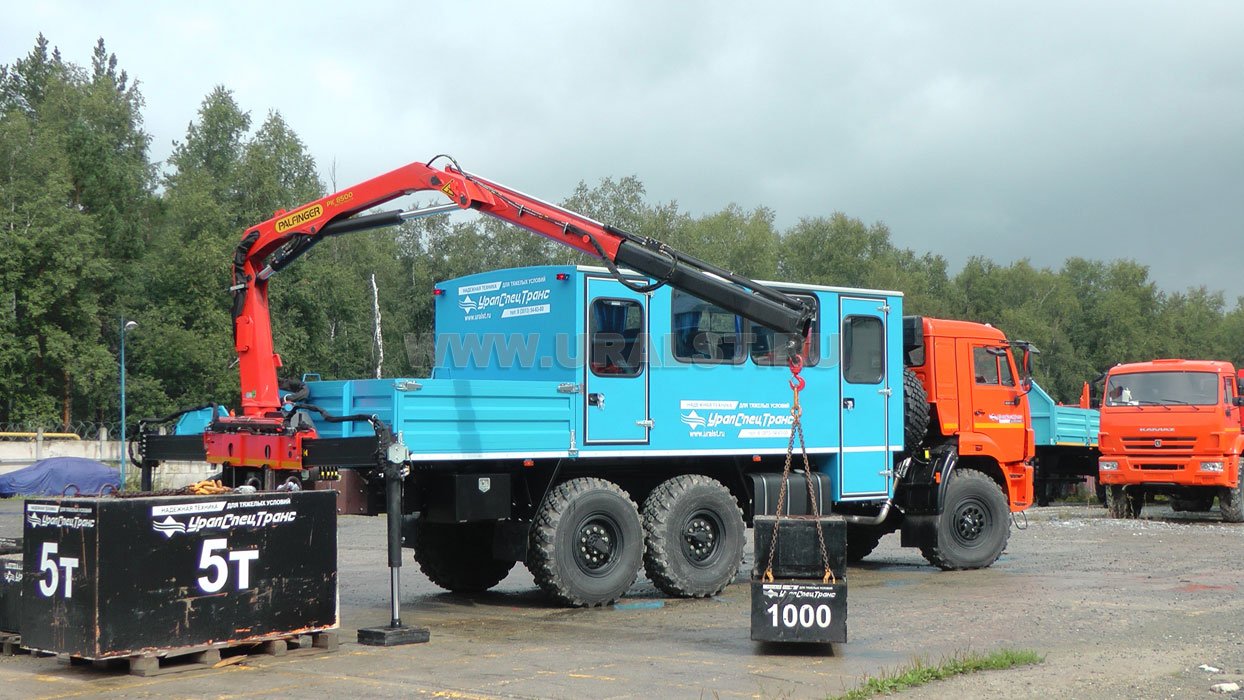 Камаз ГПА 43118-46 с КМУ Palfinger PK-8500