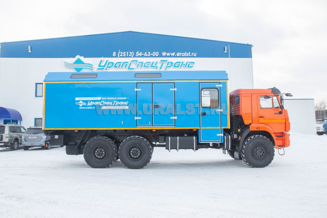 Маслостанция УСТ-5453 на шасси Камаз 43118-50
