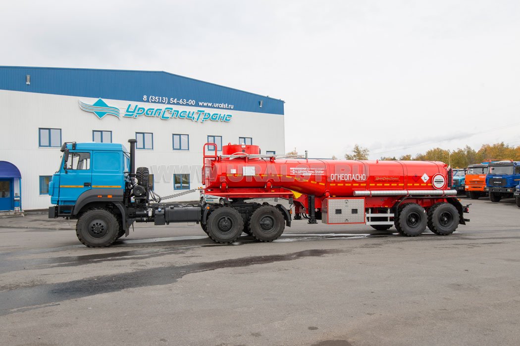Полуприцеп цистерна нефтевоз ППЦН 23-21ПТ УСТ 9465 рамная