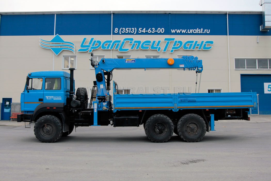 Автомобиль бортовой Урал 4320-82МА12 с КМУ DONGYANG SS1926