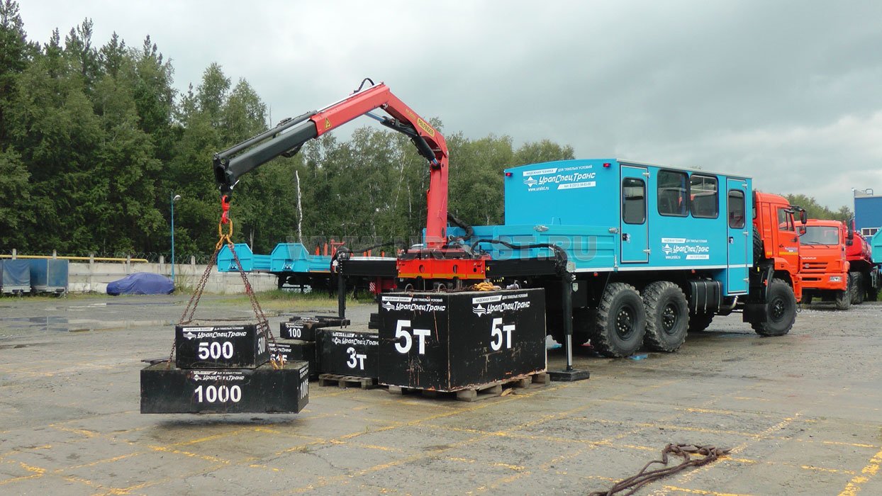 Камаз ГПА 43118-46 с КМУ Palfinger PK-8500