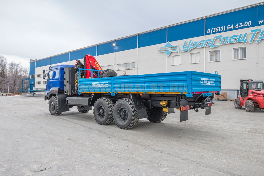 Автомобиль бортовой с КМУ ИМ-150N 54532E Урал 4320-4972-16