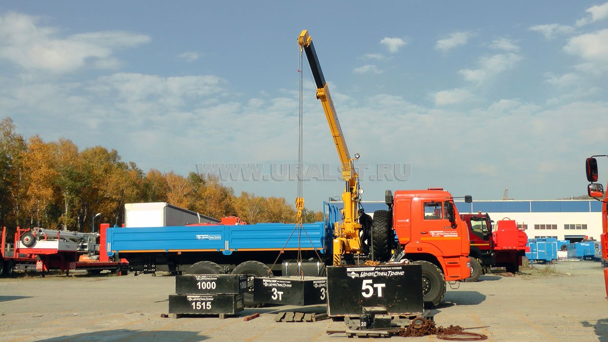 Автомобиль бортовой Камаз 43118-46 с КМУ SOOSAN SCS 513