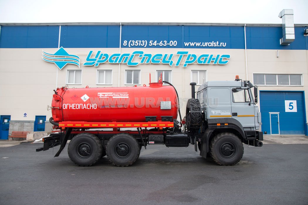 Автоцистерна АКН-11-ОД КО УСТ-5453 Урал 5557-80М