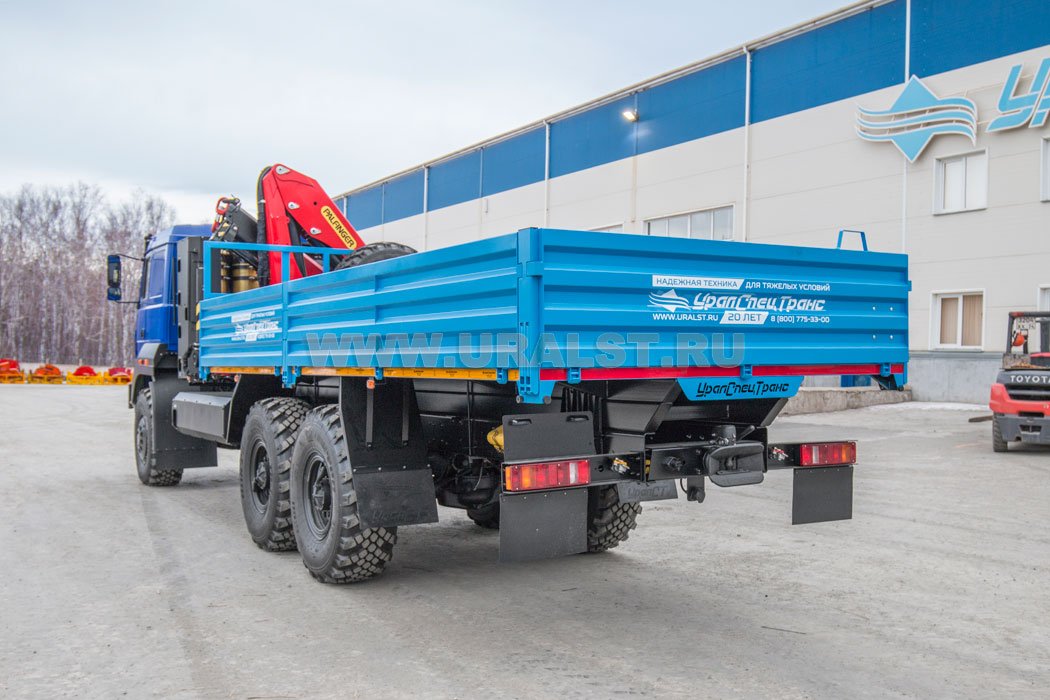 Автомобиль бортовой с КМУ ИМ-150N 54532E Урал 4320-4972-16