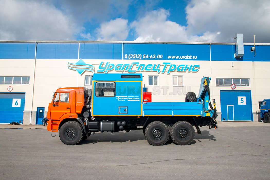 Камаз МРМ УСТ-5453 43118-46 с КМУ ИМ-95