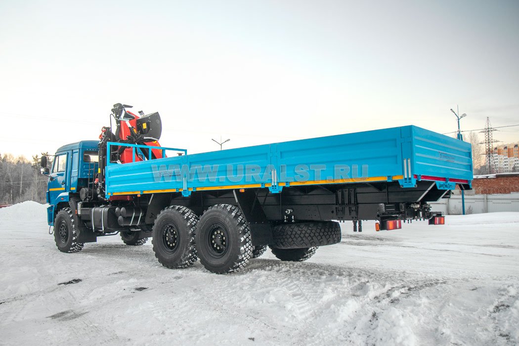 Бортовой Камаз 43118-46 с КМУ Palfinger PK-23500А