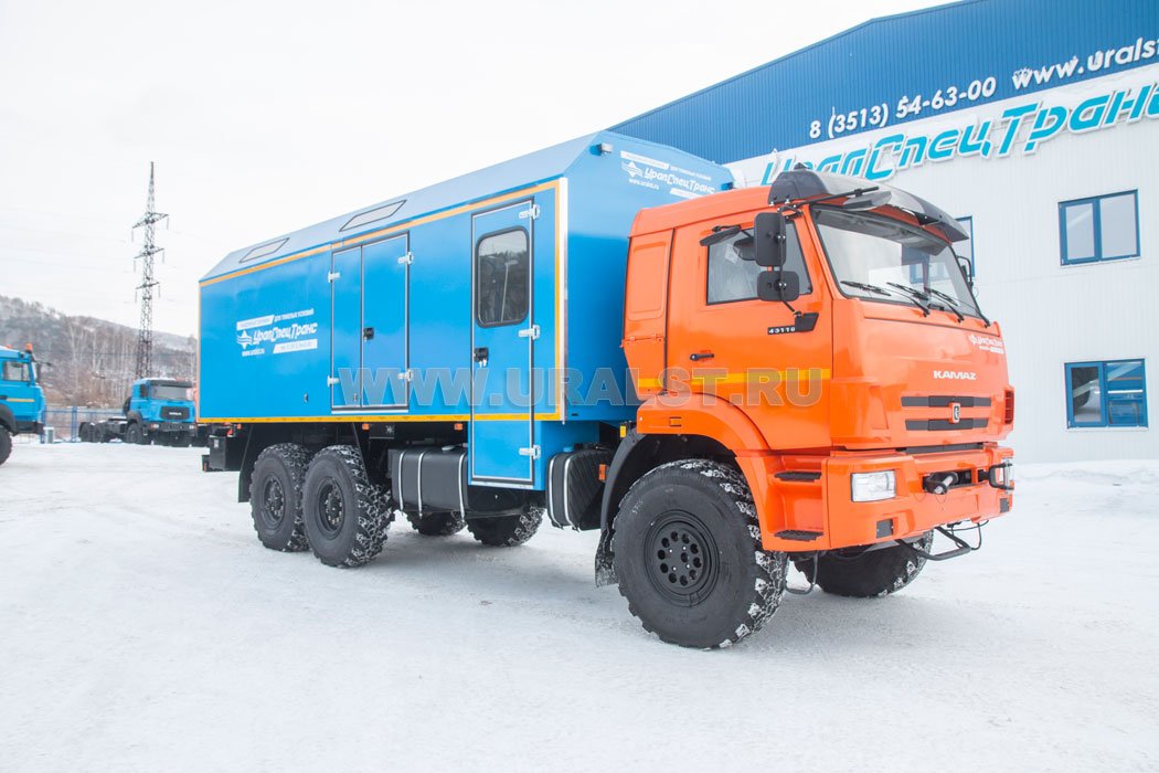 Маслостанция УСТ-5453 на шасси Камаз 43118-50