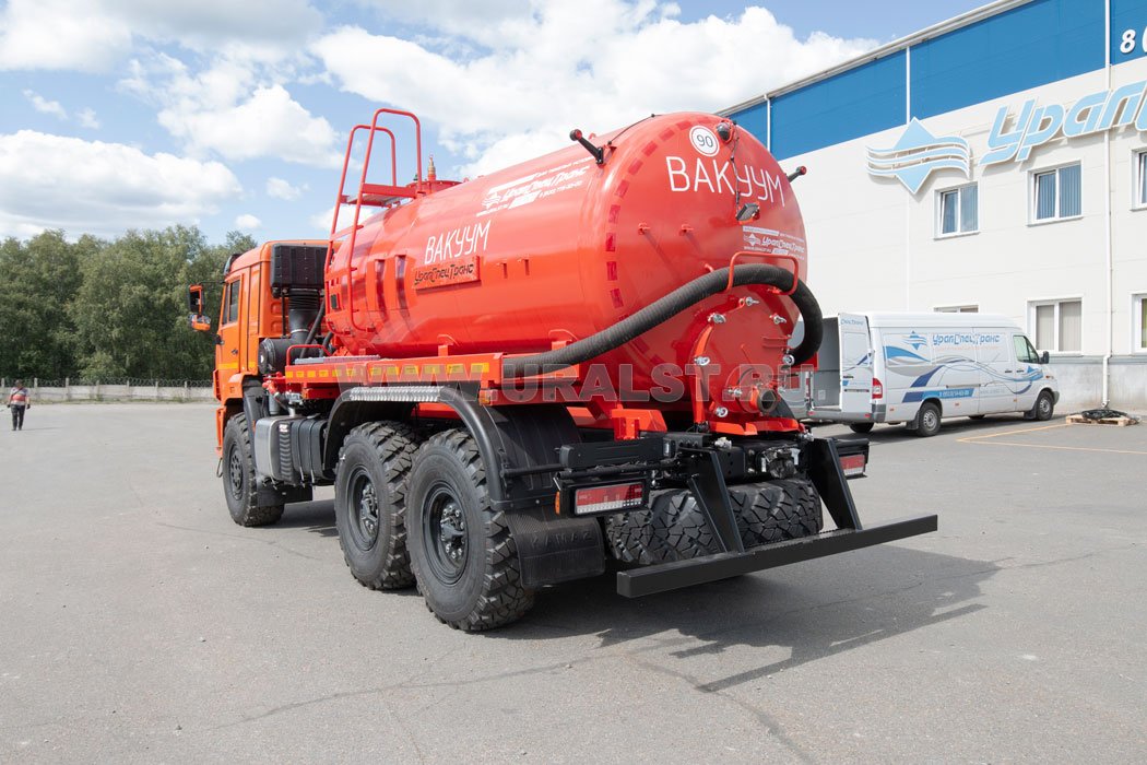Автоцистерна вакуумная МВ-10 КО УСТ 5453 Камаз 43118-50, ревизионый люк, сп.м