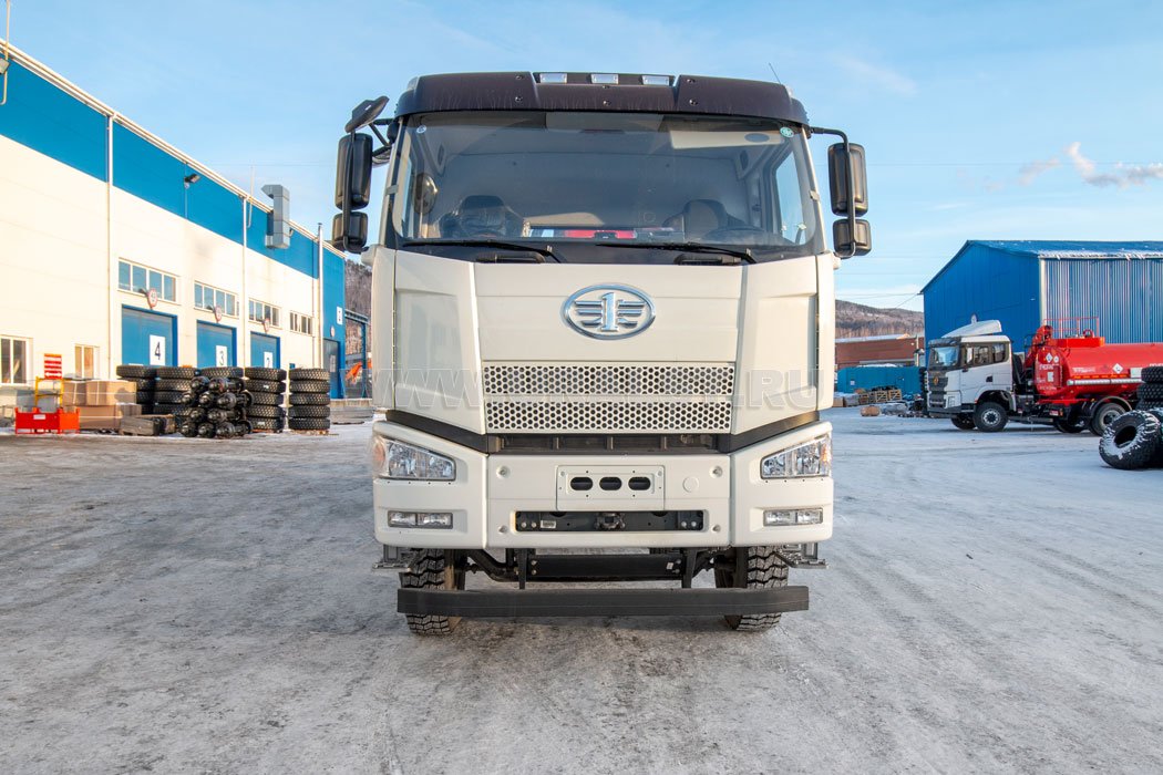  Автомобиль бортовой с КМУ ИТ-150 (тросовый) УСТ 5453 FAW 3250 (6х4)