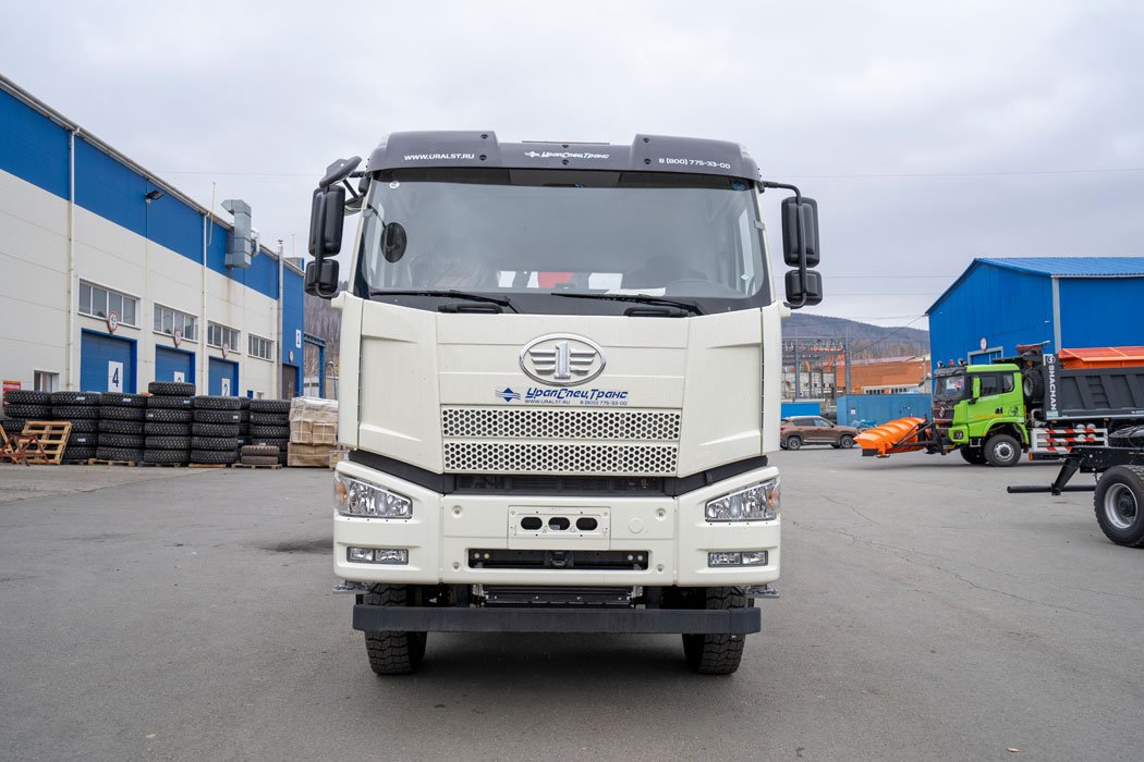 Бортовой автомобиль, УСТ 5453, с КМУ ИТ-150 УСТ 5453 FAW 3250 (6Х6)
