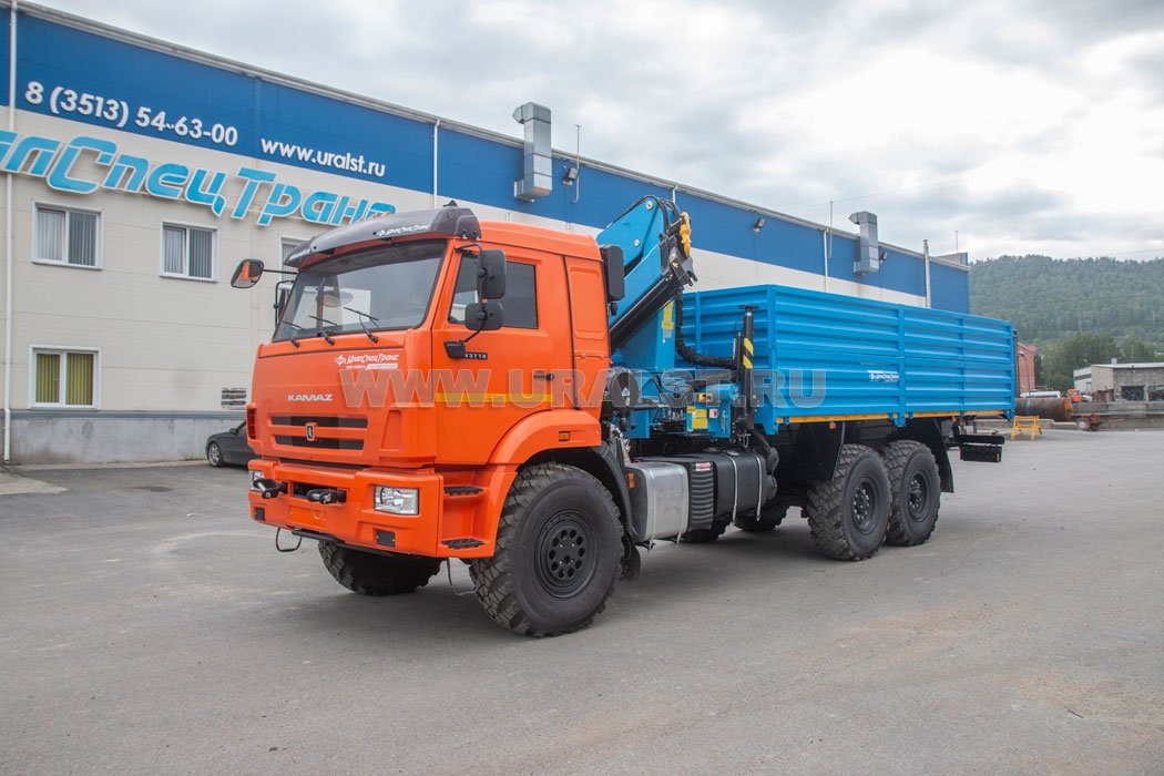 Бортовой с КМУ ИМ-150 УСТ 5453 Камаз 43118-50
