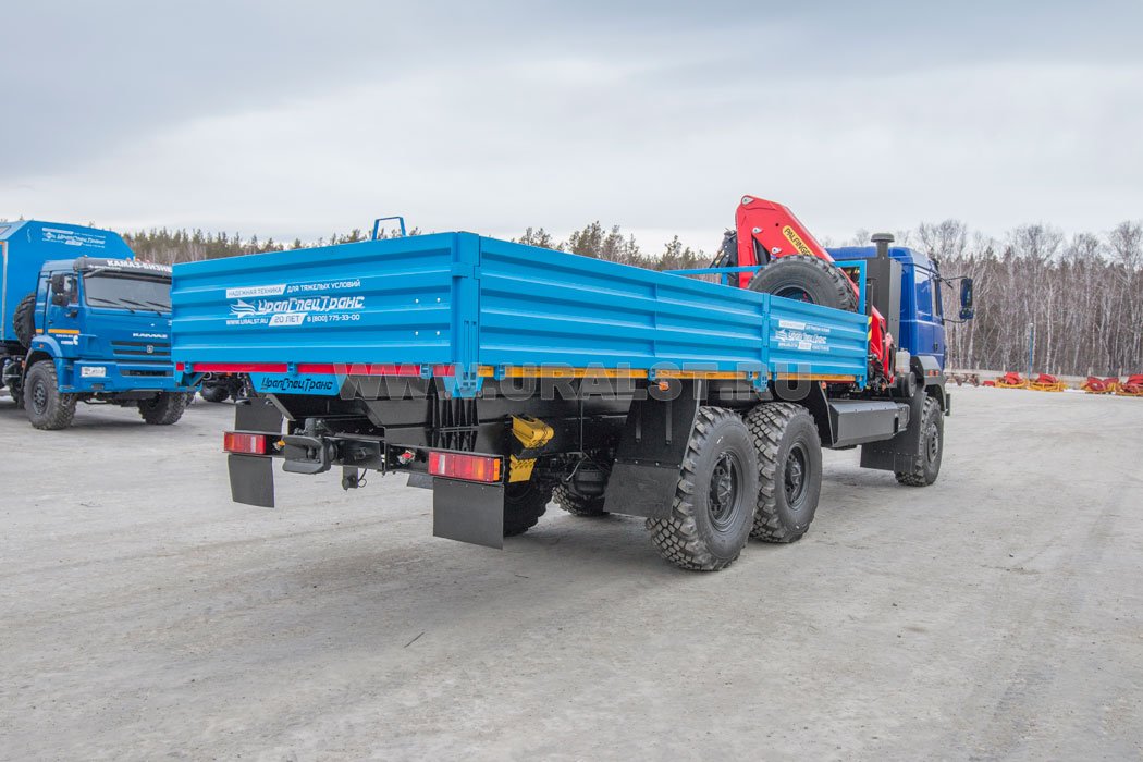Автомобиль бортовой с КМУ ИМ-150N 54532E Урал 4320-4972-16