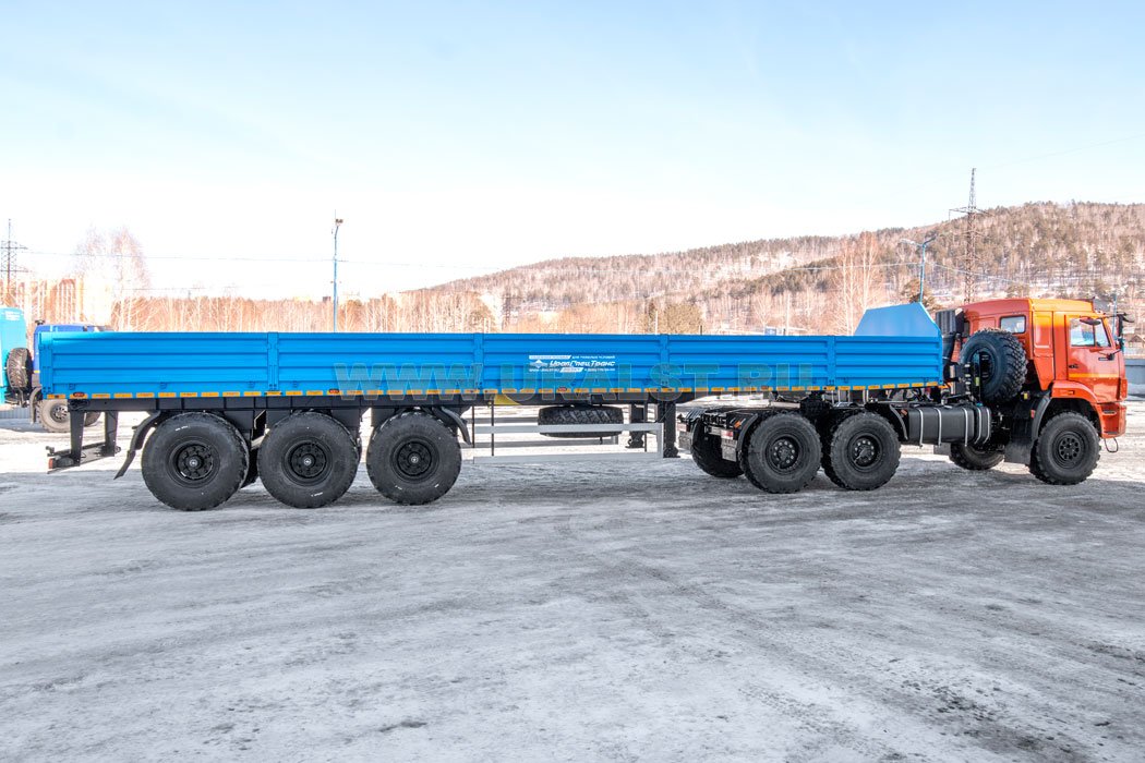 Бортовой полуприцеп ППБ 30Б-32-12 УСТ 946518-A1-02